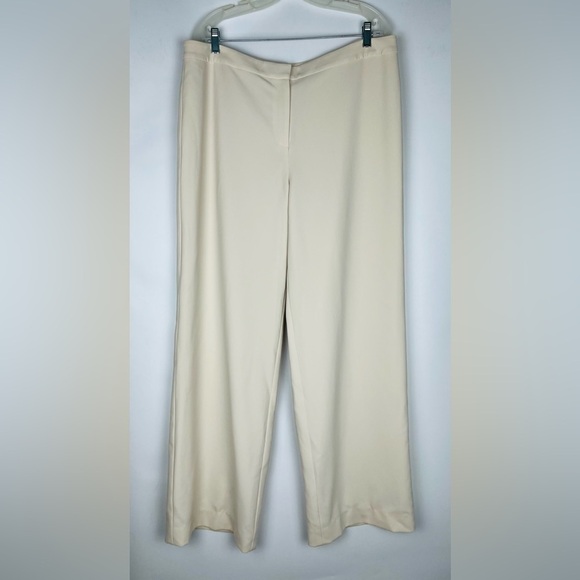 St. John Pants - NWT St. John High Rise Wide Leg Palomino Trousers
